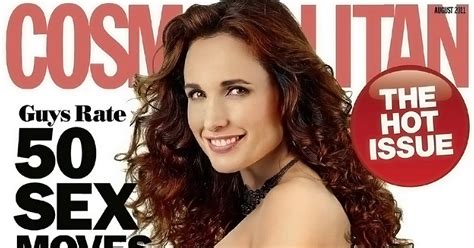 Celebrity Naked Pictures Andie Macdowell Topless On The