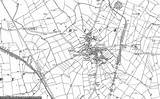 Crick 1884 Maps Northamptonshire Old Survey Ordnance Map sketch template