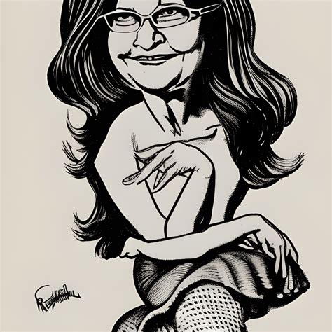 Caricature Of Claudia Cardinale By Robert Crumb · Creative Fabrica