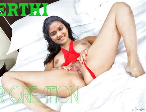 naked mallu pussy keerthi suresh spreading her nude legs on bed bollywood x