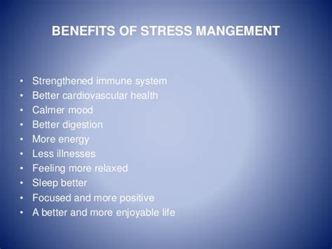 Stress Relief 10 Techniques Of Stress Management