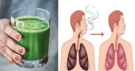 natural drink  clean  lungs  smokers