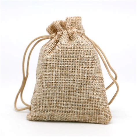 pcslot  linen bag drawstring weddingchristmas packaging pouchs gift bags small jewelry