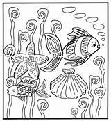 Mer Coloriage Imprimer Paysage Dessiner Gratuit Dessin Colorier Algues Dessins sketch template