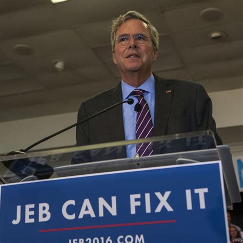 jeb bush hits campaign reset retools slogan jeb  fix