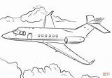 Jet Coloring Airplane Pages Printable sketch template