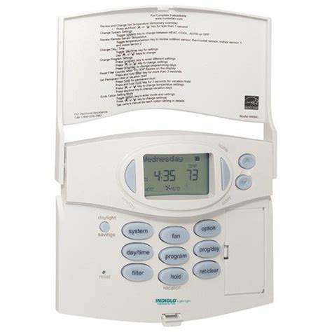 hunter programmable thermostat great price  deals hunter
