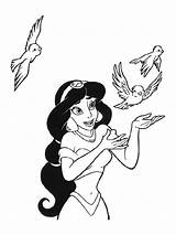 Jasmine Kleurplaat Jasmin Prinzessin Prinses Colorat Jasmijn Leukekleurplaten Ausmalbild Aladdin Printesa Coloringpage Besteausmalbilder Plansededesenat Tipareste Malvorlage Ausdrucken sketch template