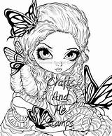 Jasmine Griffith Becket Pages Coloring Template sketch template