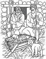 Coloring Christmas Joy Shepherds Kids Jesus Answers Pdf sketch template