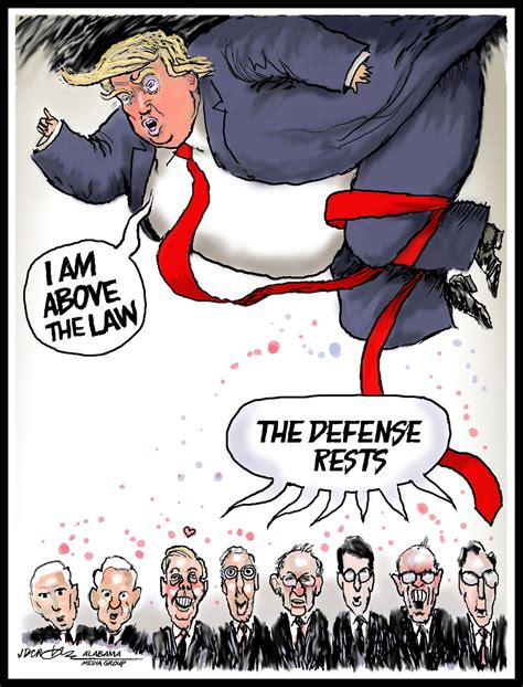 trump below decency but above the law