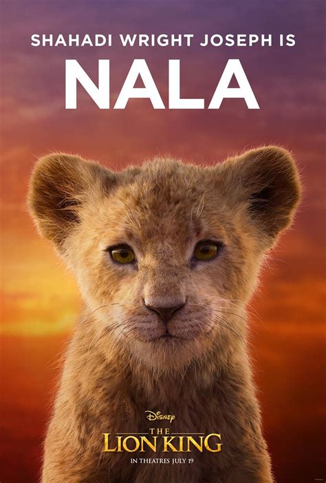 disney debuts  gorgeous character posters   lion king