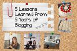 lessons learned   years  blogging   cookbook