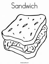 Noodle Twisty Sandwiches Printable Comidas Disegni Colorare Jugos sketch template
