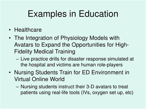 virtual   health care learning environments powerpoint