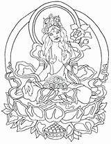 Coloring Pages Buddhist Mandala Buddha Getcolorings Getdrawings sketch template
