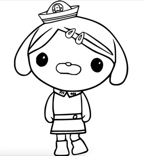 beautiful dashi octonauts coloring pages coloring cool