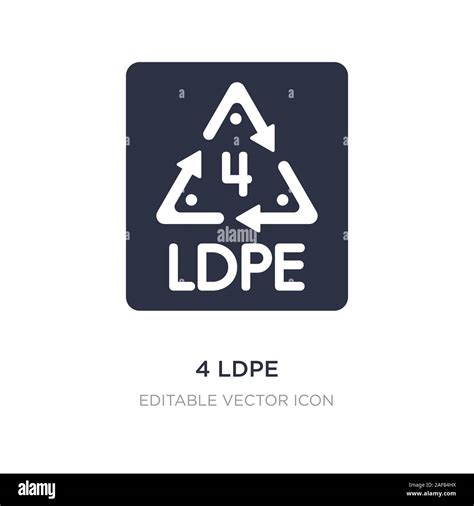 logo ldpe recycling stock vector images alamy