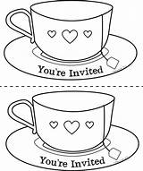 Coloring Tea Cup Pages Coffee Teacup Drawing Colouring Stanley Starbucks Wine Vector Printable Getdrawings Clip Mother Clipart Getcolorings Color Use sketch template