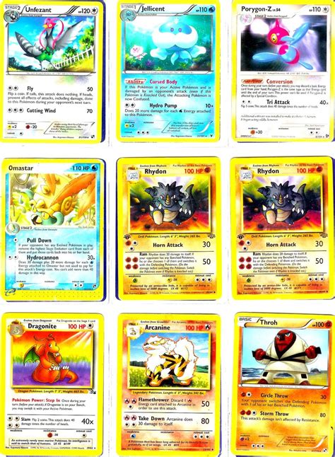 images  printable pokemon cards rare pokemon cards printable