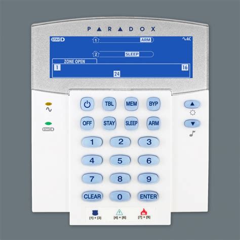 apsaugos pultelis  ikoninis su lcd  zonu signalizacija patalpu apsaugos ir vaizdo