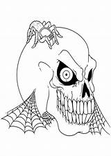 Spaventosi Colorare Stampa Paurosi Disegno Pianetabambini Spaventoso Disegnare Spider sketch template