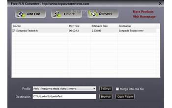 Xilisoft FLV to WMV Converter screenshot #5
