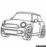 Mini Cooper Coloring Car Cars Drawing Pages Kids Drawings Thecolor Draw Easy Search Visit Choose Board sketch template