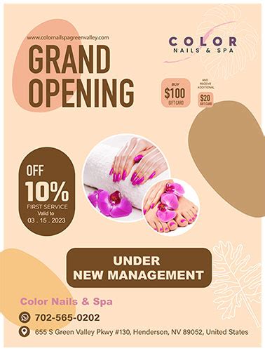 color nails spa home wlayouts