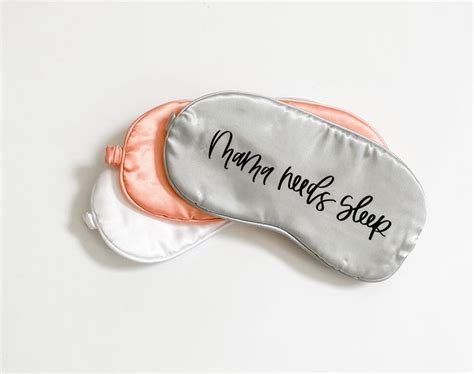 because even mama needs a little bit of pampering silk eye mask with