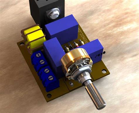 dimmer light switch circuit  triac xtronic