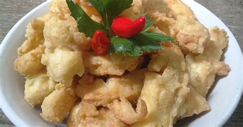 membuat tahu brintik mayonaise crispy resep masakan