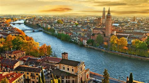 Verona The City Of Love Italy Wallpaper Backiee