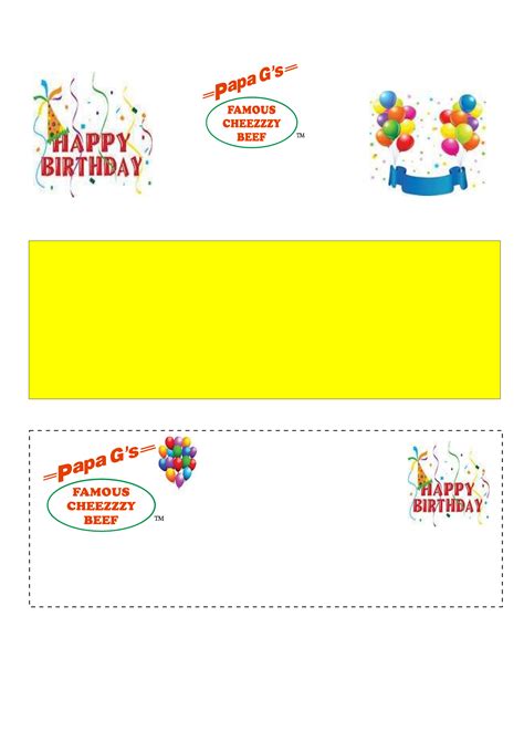 birthday coupon sample edit fill sign  handypdf