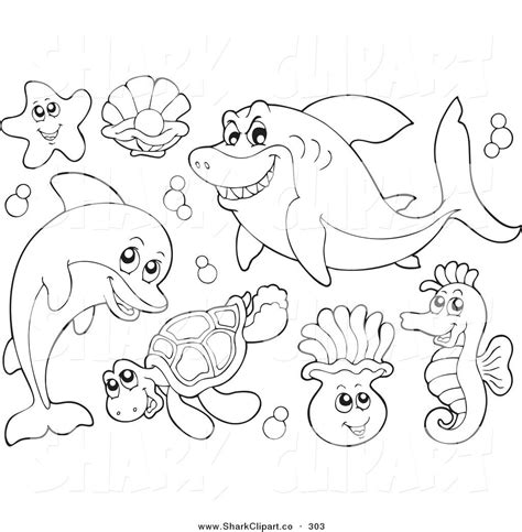 ocean animals coloring pages  preschool  getcoloringscom