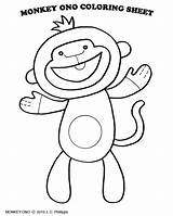 Monkey Coloring Pages Print Ono Silk Shirt Screen Diy Draw Fullsize 1800 1440 Colouring sketch template