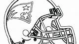 Coloring Football Pages Helmet Nfl Getcolorings sketch template
