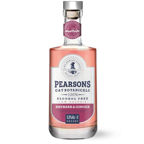 alcohol  gin rhubarb ginger pearsons ml euro liquor buy
