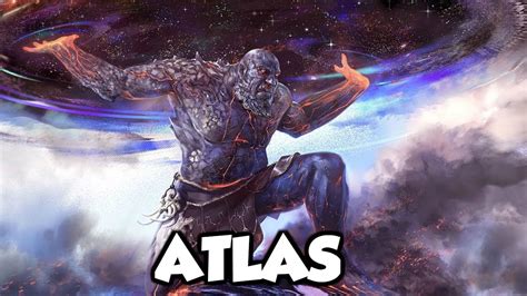atlas the titan god of endurance strength and astronomy greek mythology explained youtube