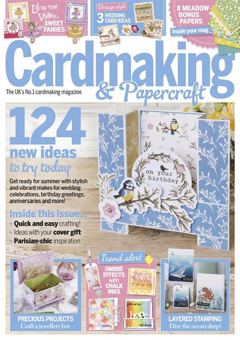cardmaking  papercraft june  magazine   digital