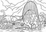 Spinosaurus Espinossauro Coloring Dinosaur Ausdrucken Kostenlos Dinosaure Dinossauros Dinossauro Raskrasil Hunting Dinosaures sketch template