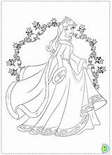 Coloring Dormant Princesses Disegni Dinokids Stencil Colorare sketch template