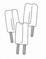 Popsicle Popsicles Happyhomefairy sketch template