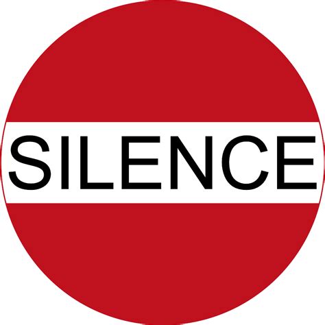 image gallery silent sign