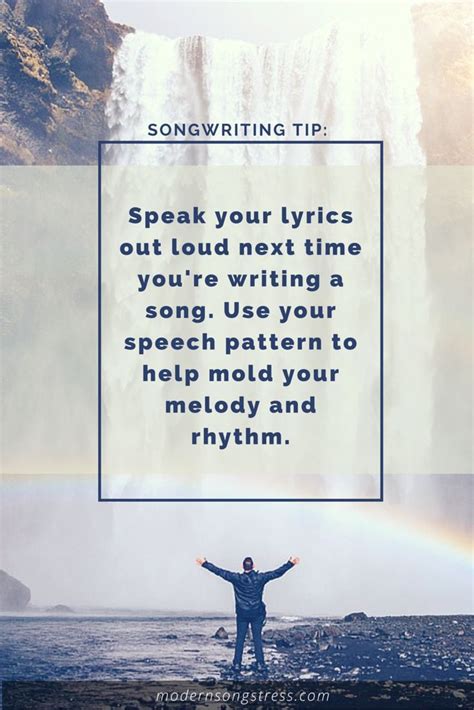 Songwriting Tip Modern Songstress Songwriting Songwriting