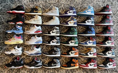 jordan collection sneakers