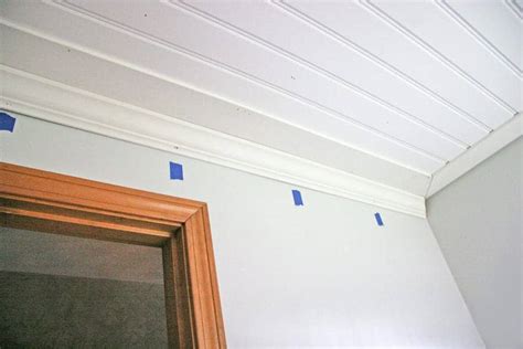 Installing Beadboard Ceiling Over Plaster