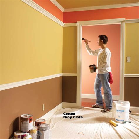 diy interior wall painting tips techniques  pictures family