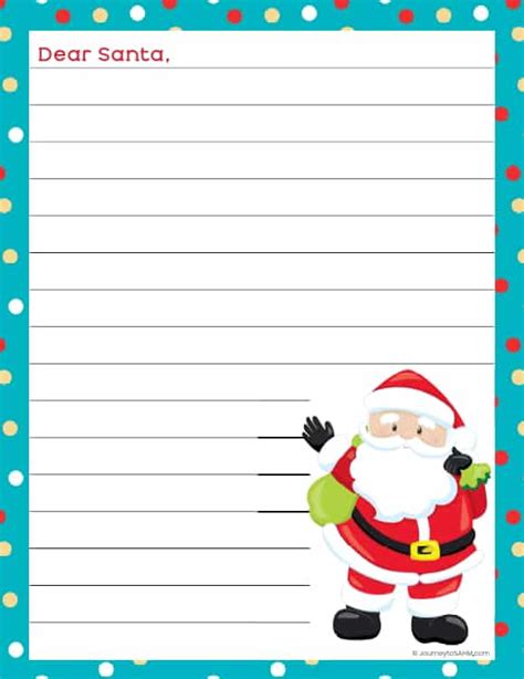 printable santa letters    templates included