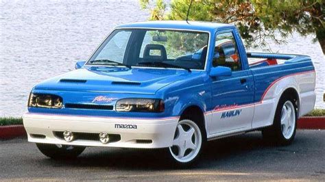 retro mazda  series concept truck   turbo rotary swap  matching jetski